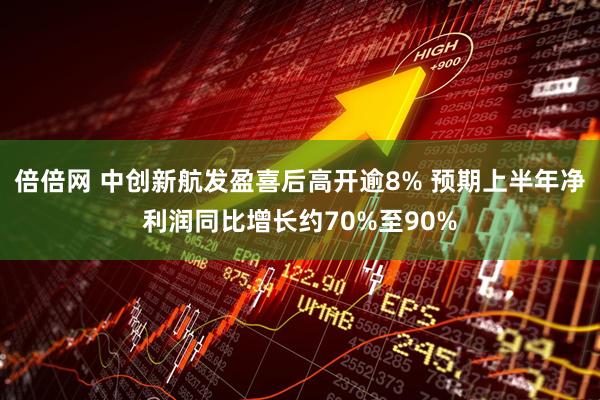 倍倍网 中创新航发盈喜后高开逾8% 预期上半年净利润同比增长约70%至90%
