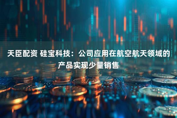 天臣配资 硅宝科技：公司应用在航空航天领域的产品实现少量销售